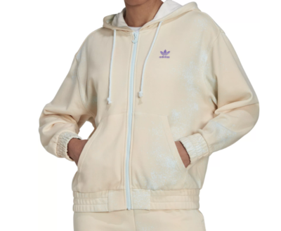 full zip women's adidas trefoil sweatshirt