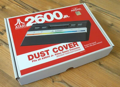 RETROVENTURE Cubierta Atari 2600 Junior, NUEVA. Cubierta antipolvo Atari 2600 Junior, NUEVA