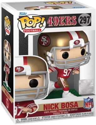 NICK BOSA - SAN FRANCISCO 49ERS - FUNKO POP - BRAND NEW - NFL 83909