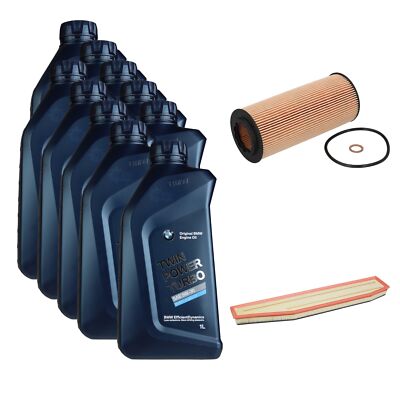 FEBI BILSTEIN Inspektionspaket 10L BMW Twin Power Turbo 5W-30 für X3 E83 3.0sd