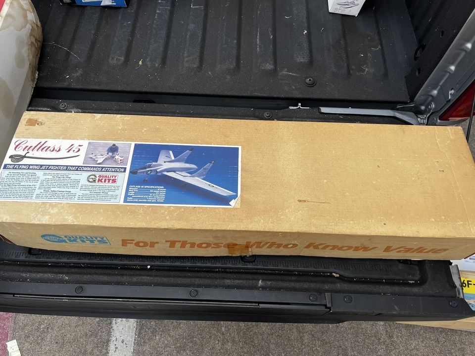 Global Cutlass 45 Vintage Balsa R/c Model airplane Kit NITB Global Quality Kits - Image 2 of 3