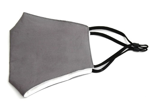 Unisex 100% Cotton 3 Layers Face Cover Mask Washable Reusable Breathable Dust - Picture 52 of 75
