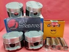 81mm Ycp High Comp Pistons Npr Rings For Acura Integra Gsr Type R B16b B18c