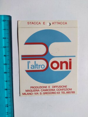 STICKER THE OTHER BONUSES MILANO STICKER STICKER 80s ORIGINAL