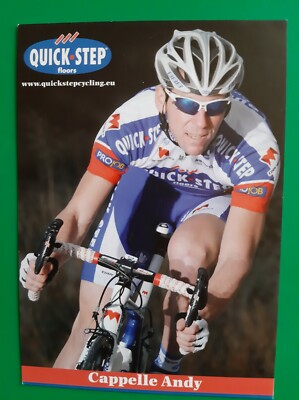 CYCLING cycling card ANDY CAPELLE team QUICK STEP FLOORS 2011