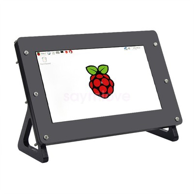 7 inch LCD Screen Display for Raspberry Pi + Driver Board HDMI/VGA/2AV + case
