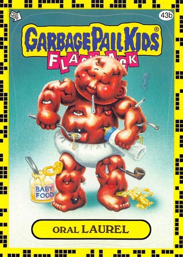 GARBAGE PAIL KIDS 2011 FLASHBACK SERIES 2 PICK-A-CARD YELLOW BASE STICKERS TOPPS - Picture 172 of 321