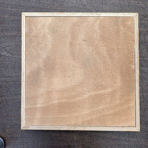 Vintage Hand Made Wine Cork Art Bar Decor Board 3D 15”x15” - Picture 7 of 11