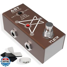 ABY Box Line Selector AB Channel Switch Guitar Effect Pedal for Electric Guit