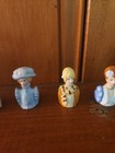 Vintage Avon Lady Head Thimbles Porcelain Ceramic Dated 1982-84 Lot of 8 — photo 5