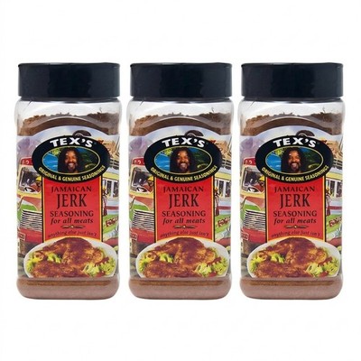 Tex s Jerk Seasoning 300g Pakistan BBQ Rub Gewürzmischung 3er Pack Vorteilspaket