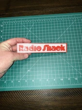 Radio Shack 1970’s 1980’s 3D Printed Sign Logo Decoration 7”