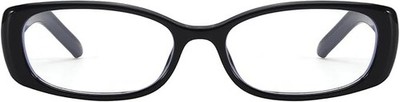Rectangle Blue Light Glasses for Women Office-Siren Anti Eye Strain UV Protectio