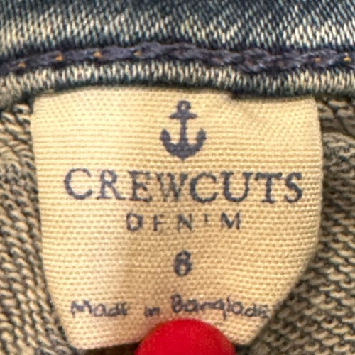 Boys Crewcuts Jeans sz 6 adjustable waist tabs Medium Wash straight leg jeans - Picture 8 of 11