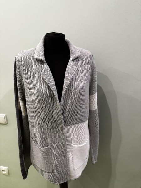 Women Monari Sweater Silver Cotton 38