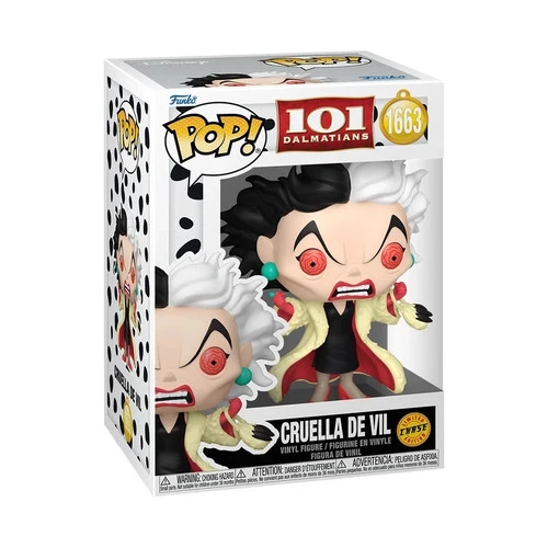 Funko Pop! Disney - Cruella De Vil #1663 Chase 101 Dalmatians