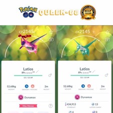 Pok mon Go - Dynamax Latios Shiny Trade Registered - 20kStradust