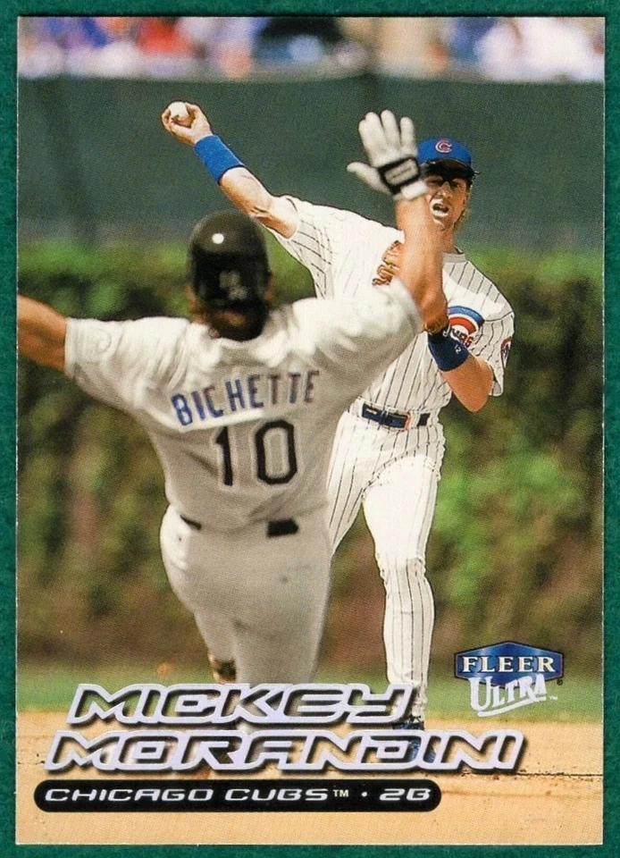 Mickey Morandini - 2000 Fleer Ultra #9 - Chicago Cubs Baseball Card - Image 2 of 3