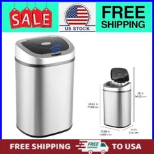 Nine Stars 21.1 Gallon Can, Motion Sensor Touchless Kitchen Trash Can [NO FEE]