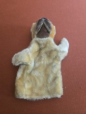 Vintage Steiff Boxer Dog Hand Puppet 1950's