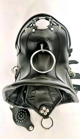 Genuine Leather Gothic Neck Corset Collar BDSM Steampunk Bondage Gear
