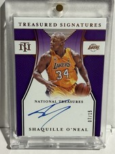 2021-22 National Treasures - Treasured Signatures Shaquille O'Neal #TS-SON  /15 