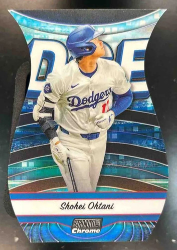 2024 Topps Stadium Club Shohei Ohtani Triumvirates #TRI-2 Los Angeles Dodgers