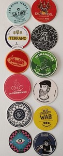Lot 8 Sous bocks Bière bierdeckel posavasos sottobicchierri beer coasters