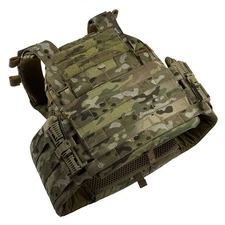 AVIS GEAR Tactical Plate Carrier Vest Modular SAPI Cut Cordura 500D Multicam M
