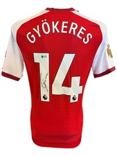 VIKTOR GYOKERES SIGNED ARSENAL FC 2026/27 HOME SHIRT (ACG CERT AG19198)