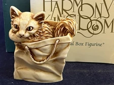 Harmony Kingdom ~ CAT'S MEOW  ~ Signing Event ~ Signed 2 X~Dated ~ NIB ~solid