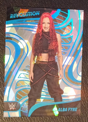 Alba Fyre Cubic Prizm #'d /49 ( 2023 Panini Revolution WWE - #37 SP SSP )