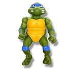 Vintage 1989 TMNT Leonardo 13” Giant Action Figure Playmates Ninja Turtles