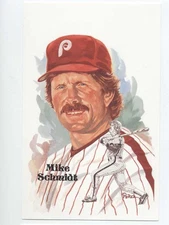 MIKE SCHMIDT  UNSIGNED  PEREZ STEELE POST CARD - 7.00  SPECIAL