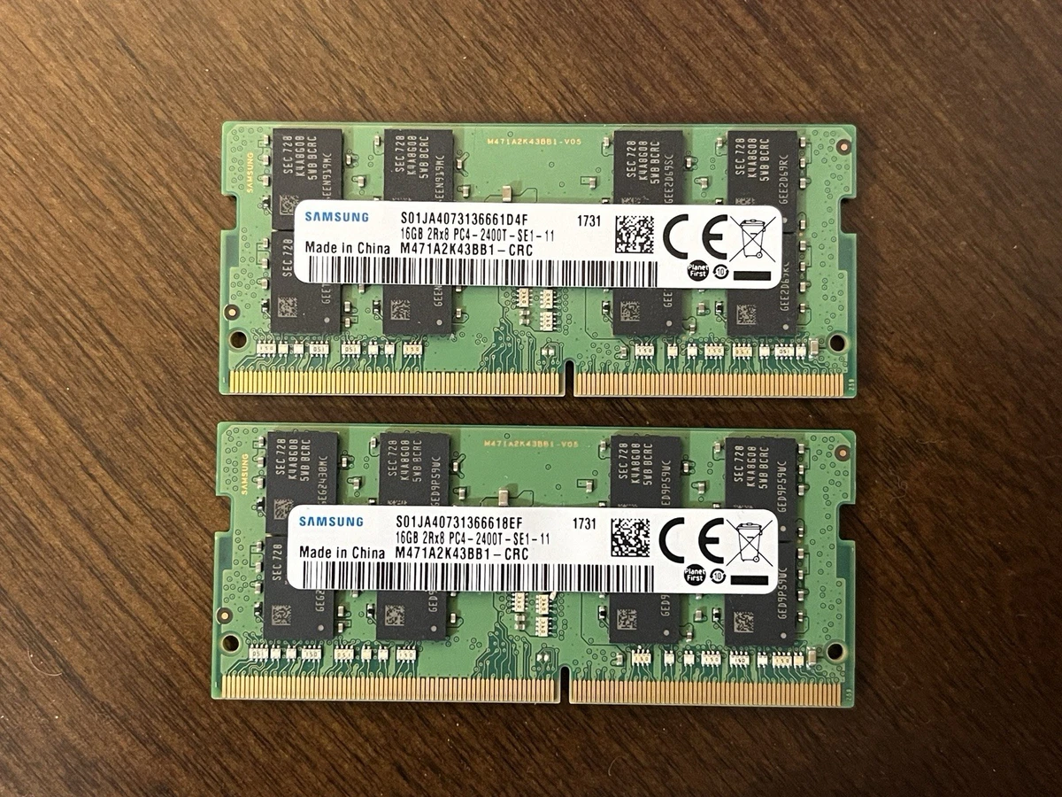 Samsung DDR4 SDRAM 16 GB Capacity per Module Memory (RAM) Just