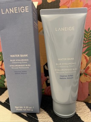 LANEIGE Water Bank Blue Hyaluronic Cleansing Foam Hyaluronic 5.29 oz NIB!