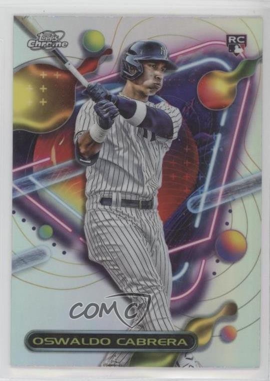 2023 Topps Cosmic Chrome Refractor Oswaldo Cabrera #134 0he2