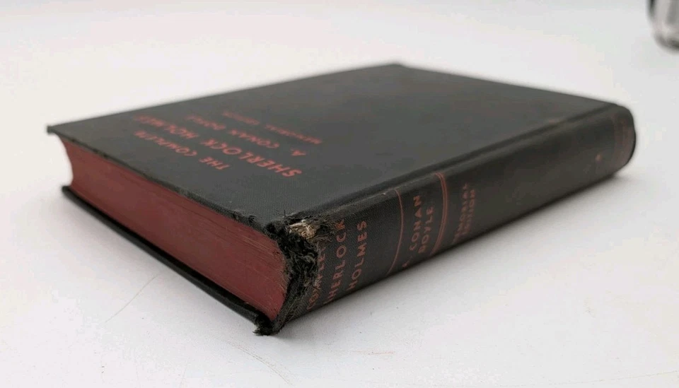 Vintage The Complete Sherlock Holmes A. Conan Doyle Memorial Edition 1930 Hardco - Image 4 of 4