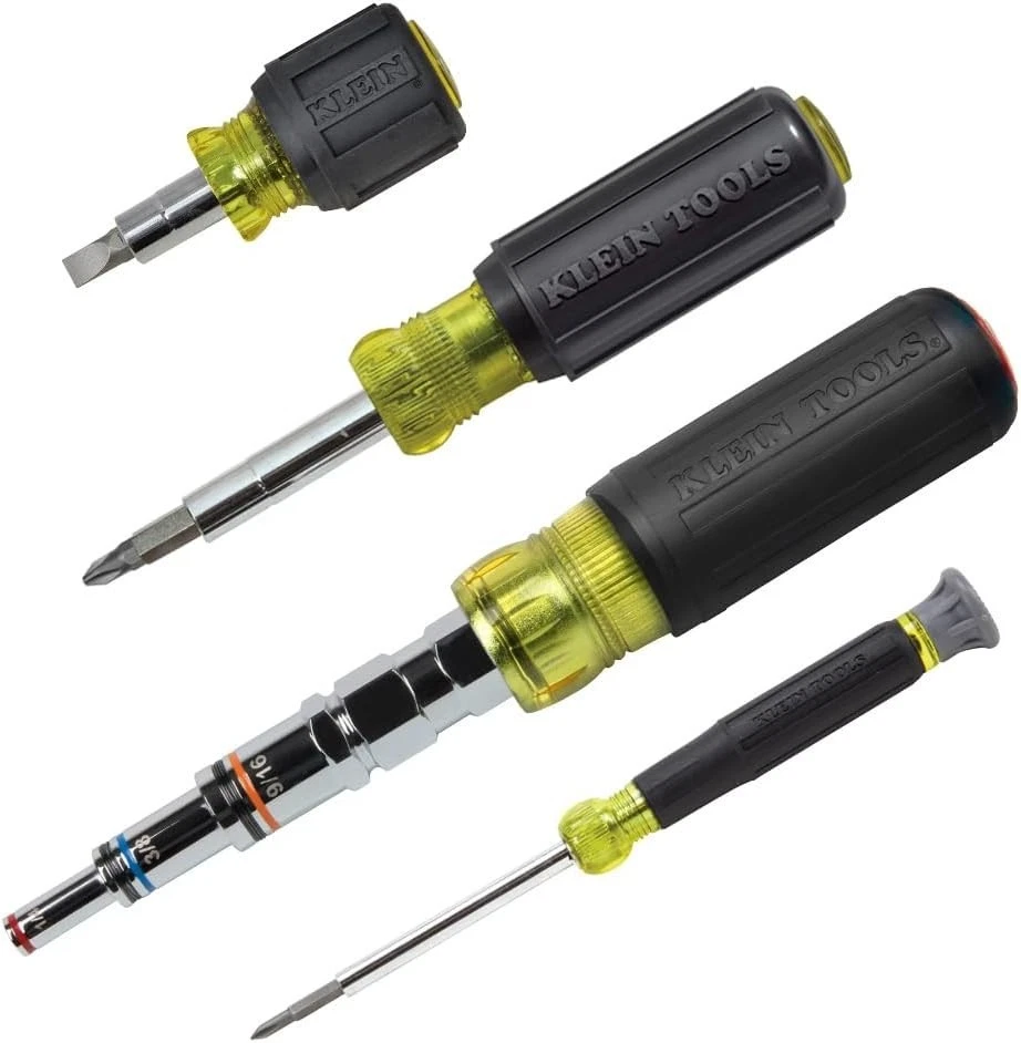 4-Piece Precision Multi-Bit Tool Set with Magnetic Shaft - Ideal for DIY - Image 3 of 4
