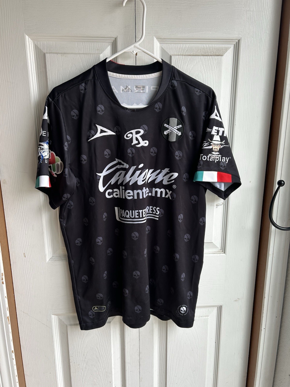Men’s Pirma Mazatlan FC Black Third Soccer Jersey 21/22 Kit Size Medium