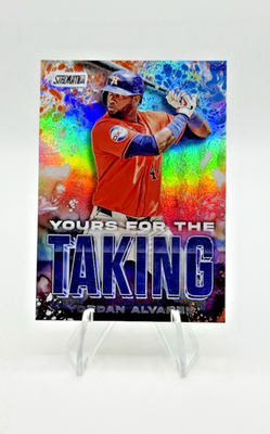 2025 Topps Stadium Club Yordan Alvarez #YK-21 The Taking Rainbow
