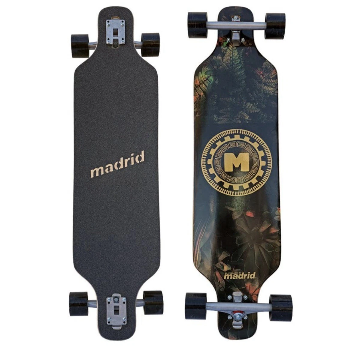 Roues Longboard Madrid Smoothride 70mm 80a Bleu (neuf, Roulements Libres)