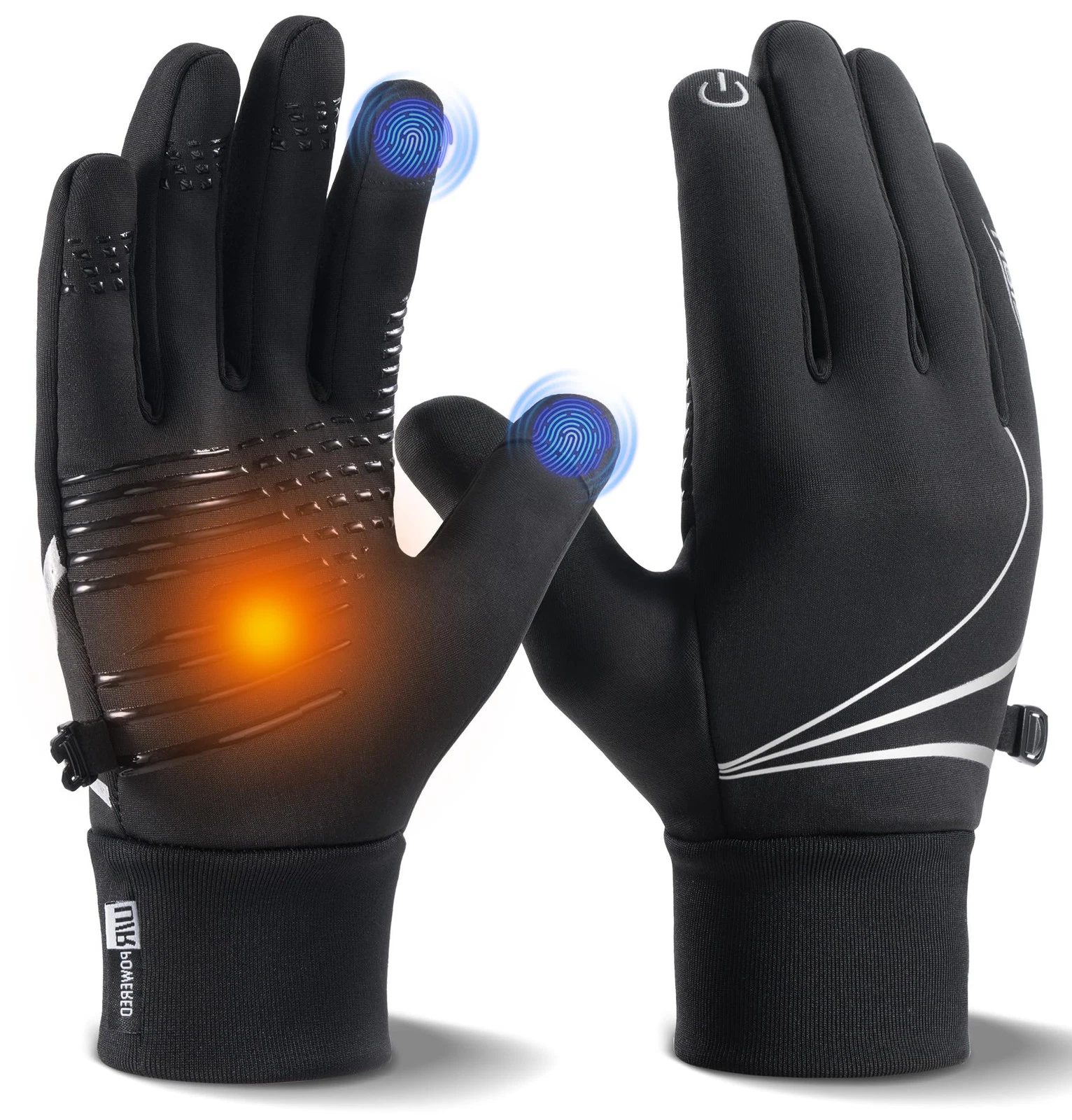 Winter Gloves for Men Women, Warm Thermal Windproof Touchscreen Non-Slip(Blac...
Opens in a new wind