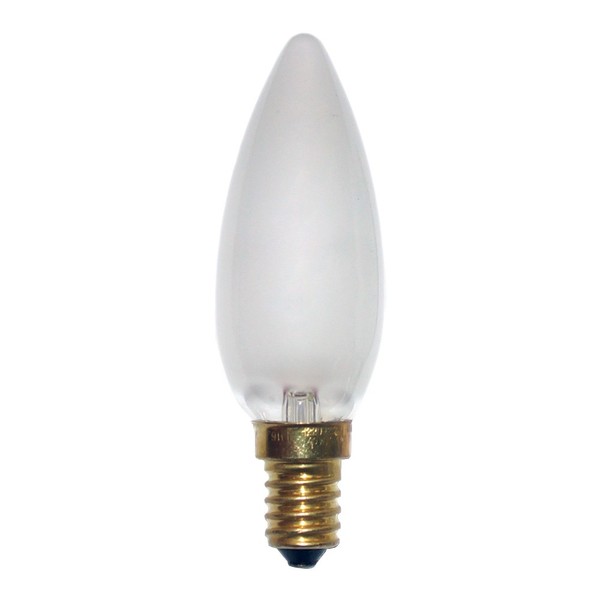 Merkur GlüHbirne Kerze 40Watt E14 Matt 110Volt GlüHlampe Licht Warmweiß Dimmbar-image