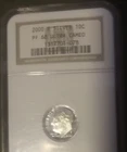 2000-S Roosevelt Dime 10C Silver Proof NGC PF68 Ultra Cameo