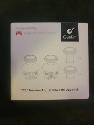 Gikit Switch Pro Controller 720° Tension Adjustable TMR Joystick