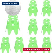 Golf Simulator Tees - Plastic Golf Tees Use for Home Outdoor Indoor Driving