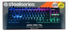 SteelSeries Apex Pro TKL Wired RGB Gaming Keyboard W/ Oled Display - 64856
