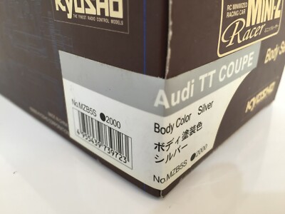 OLD SUPER Very Rare Kyosho MINI-Z Racer Body AUDI TT COUPE from