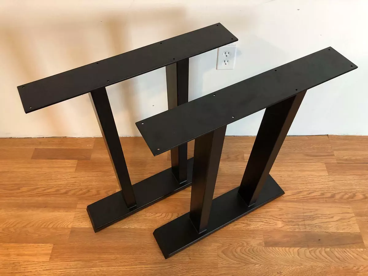 Matte black 2024 table legs